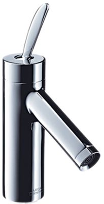 Hansgrohe Axor Starck wastafelkraan met waste met joystick Chroom