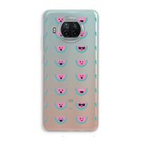 Smiley watermeloenprint: Xiaomi Mi 10T Lite 5G Transparant Hoesje