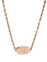 Hermès Pre-Owned collier Chaîne d'Ancre Verso - Rose - thumbnail