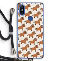 Pony: Xiaomi Mi Mix 3 Transparant Hoesje met koord