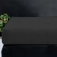 Sleeptime Teddy hoeslaken Antraciet 140 x 200 cm