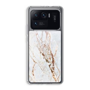 Goud marmer: Xiaomi Mi 11 Ultra Transparant Hoesje