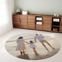 Gepersonaliseerd vloerkleed - ø 152 cm
