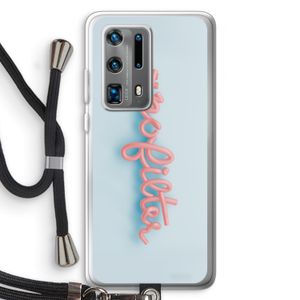 #nofilter: Huawei P40 Pro Plus Transparant Hoesje met koord