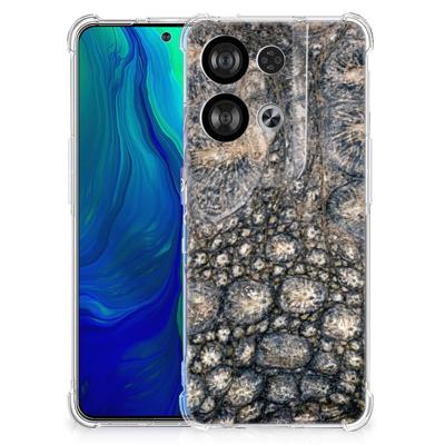 OPPO Reno8 Case Anti-shock Krokodillenprint