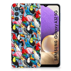 Samsung Galaxy A32 5G TPU Hoesje Birds