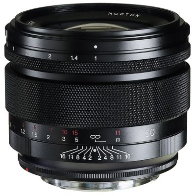 Voigtländer Nokton 50mm F/1 ASPH Canon RF zwart