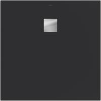Villeroy & Boch Excello douchevloer - 100x100cm - polyurethaan/acryl Anthracite uda1010exc1v-1s