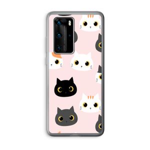 Katten: Huawei P40 Pro Transparant Hoesje