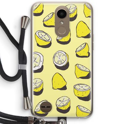 When Life Gives You Lemons...: LG K10 (2017) Transparant Hoesje met koord