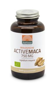 Biologische Active maca 750mg bio