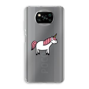 Eenhoorn: Xiaomi Poco X3 Pro Transparant Hoesje