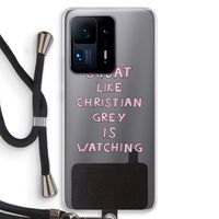 Christian Grey: Xiaomi Mi Mix 4 Transparant Hoesje met koord
