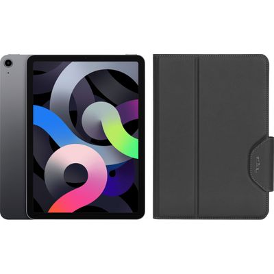 Apple iPad Air (2020) 10.9 inch 256 GB Wifi Space Gray + Targus VersaVu Book Case Apple iPad Air (2020) 10.9 inch 256 GB Wifi Space Gray + Targus VersaVu Book Case