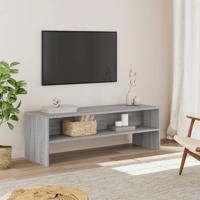 Tv-meubel 120x40x40 cm bewerkt hout grijs sonoma eikenkleurig