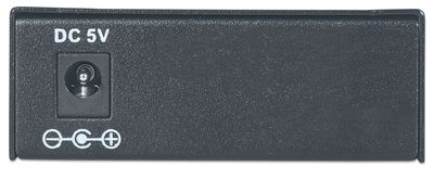 Intellinet 545068 netwerk media converter 1000 Mbit/s Single-mode Zwart Intellinet 545068 netwerk media converter 1000 Mbit/s Single-mode Zwart