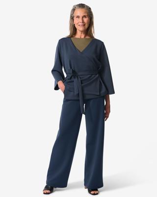 HEMA Damesbroek Elly Blauw (blauw)
