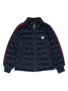 Moncler Enfant doudoune à fermeture zippée - Bleu