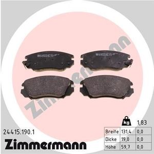 Remblokkenset 244151901