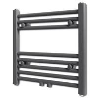 VidaXL Radiator / handdoekenrek recht 480x480 mm grijs