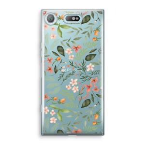 Sweet little flowers: Sony Xperia XZ1 Compact Transparant Hoesje