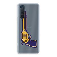 Pew Pew Pew: Sony Xperia 5 II Transparant Hoesje