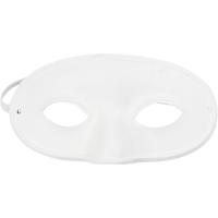 Creativ Company Masker, h: 9,5 cm, b: 18,5 cm, wit, 1 stuk