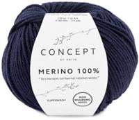 Katia Merino 100% 005 Donker blauw