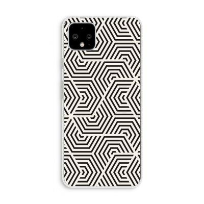 Magic pattern: Pixel 4 XL Transparant Hoesje