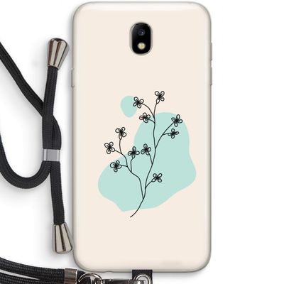 Love your petals: Samsung Galaxy J7 (2017) Transparant Hoesje met koord