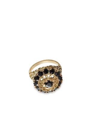 Dolce & Gabbana bague Sicily en or jaune 18ct ornée de saphirs