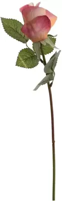 Pure Royal kunsttak roos 39cm mauve