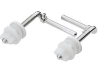 Kirchhoff RVS toiletzitting bevestiging, chroom, 25 mm, paar - 988290113 Kirchhoff RVS toiletzitting bevestiging, chroom, 25 mm, paar - 988290113