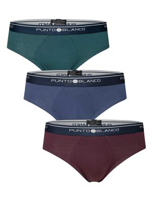 Punto Blanco - 3p Mini Briefs - Basix (cotton) - 507, Maat:L