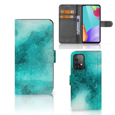 Hoesje Samsung Galaxy A52 Painting Blue