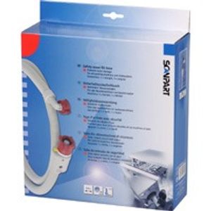 Veiligheidsaanvoerslang met Aquastop, 2m Slang