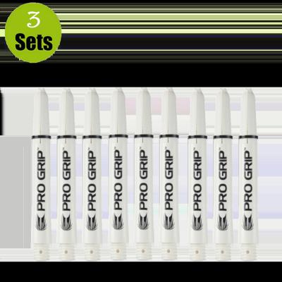 Target Target Pro Grip Shaft - 3 sets - Wit