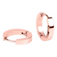 Kalli Oorringen Platte Buis Rosé 1.2 cm | 1815
