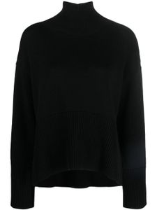 DONDUP sweat en laine à col montant - Noir