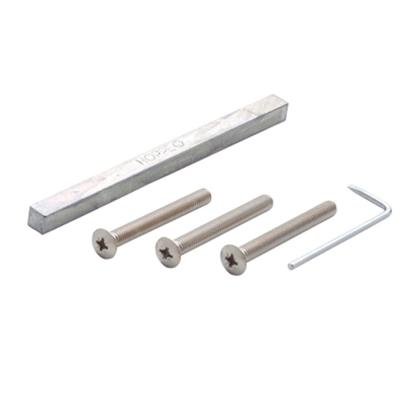 Hoppe bevestigingsset met snelstift - voor veiligheidsbeslag kruk/kruk - >53-58<
