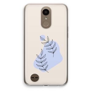 Leaf me if you can: LG K10 (2017) Transparant Hoesje