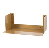 LIROdesign wandplank Helsinki goud 38 cm - per stuk