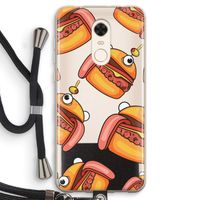 Hamburger: Xiaomi Redmi 5 Transparant Hoesje met koord