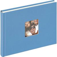 walther+ design FA207U Fotoalbum (b x h) 22 cm x 16 cm Blauw 40 bladzijden - thumbnail