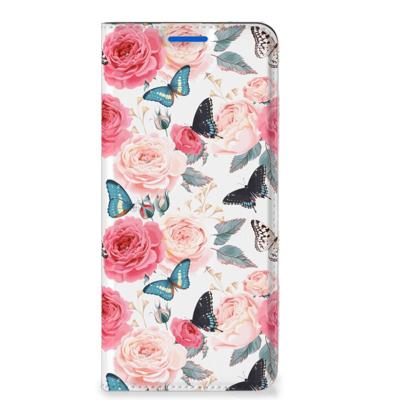 OPPO Reno6 5G Smart Cover Butterfly Roses OPPO Reno6 5G Smart Cover Butterfly Roses