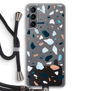 Terrazzo N°13: Samsung Galaxy S21 Transparant Hoesje met koord