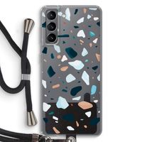 Terrazzo N°13: Samsung Galaxy S21 Transparant Hoesje met koord