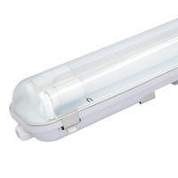 LED TL armatuur 120cm dubbel - T8 (G13) - 36 Watt 3960 lumen (110lm/W) - 6000K daglicht wit (860) - Koppelbaar - Flikkervrij - IP65 waterdicht - LED TL Lamp