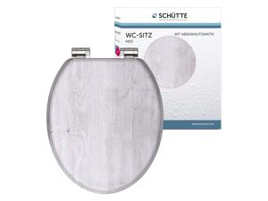 Schütte WC-bril (lichte houtlook)