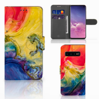 Hoesje Samsung Galaxy S10 Watercolor Dark